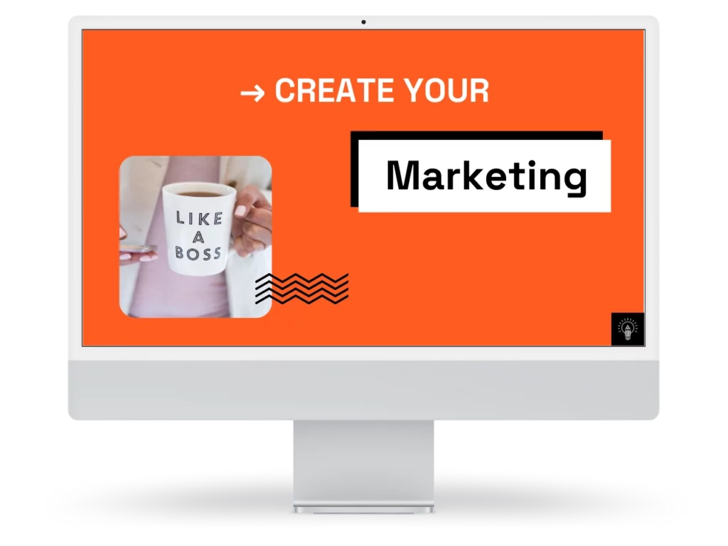 Kurs Cover - Create your Marketing für Designer