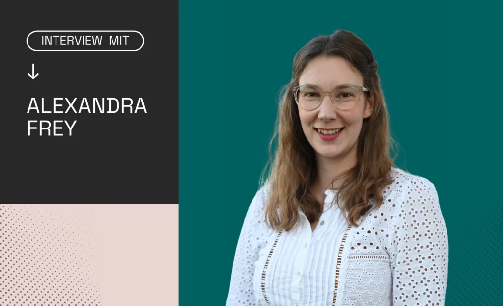 Cover: Interview mit Alexandra Frey zum Thema Barrierefreies Webdesign