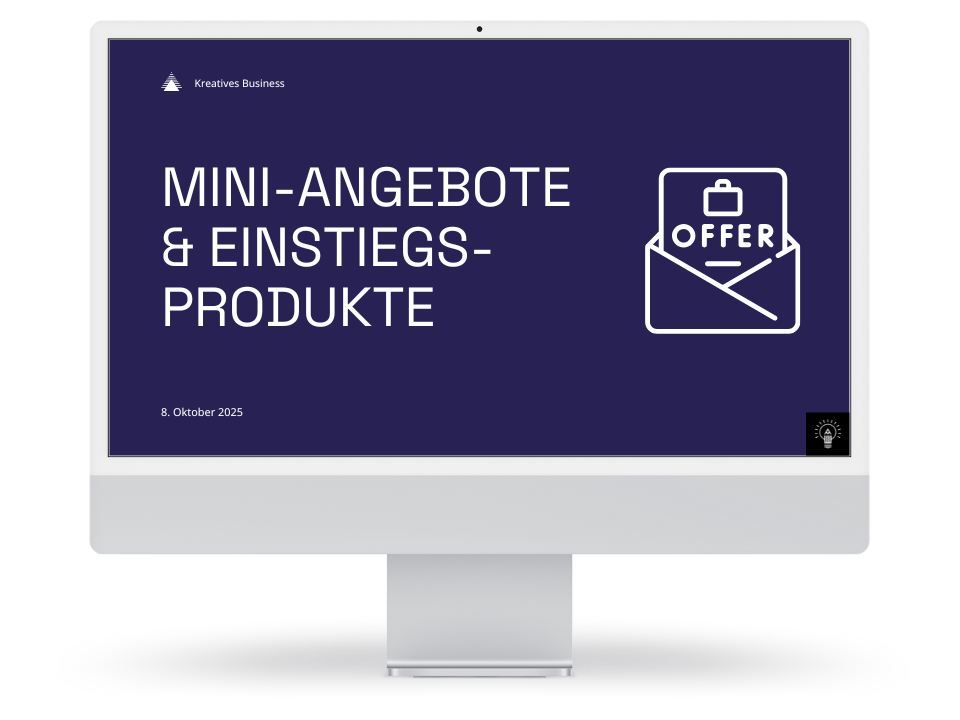 Atelier Mockup Workshop - Mini-Angebote